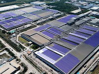 The world’s largest rooftop solar array will be on a tire factory.