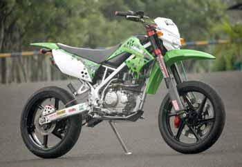 Motorsport And Autentic Car  MODIFIKASI Kawasaki KLX150 2009