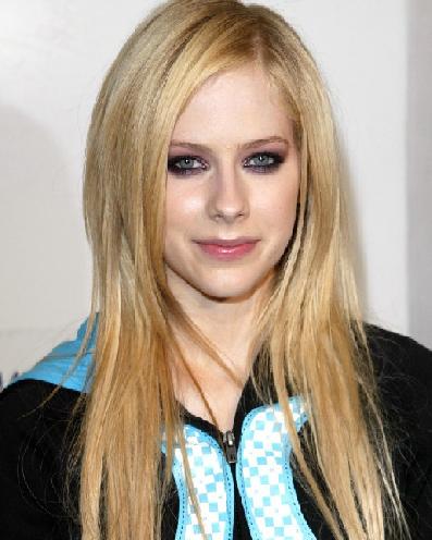 Avril Lavigne Natural Hair