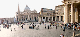 panoramic view of the Sistine Chapel in Rome