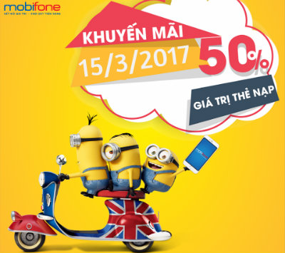 Khuyến mãi Mobifone ngày 15/3