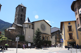 Church of Sant Esteve in the old quarter of Andorra La Vella
