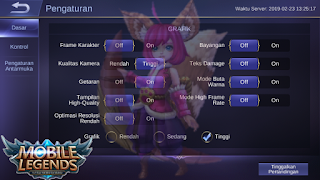 Pengaturan Terbaik dan Terbaru Game Mobile Legends