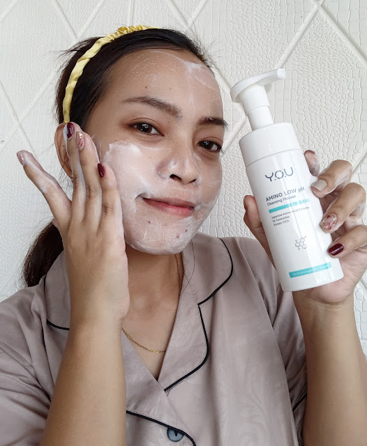 Review YOU Amino Low pH Cleansing Mousse