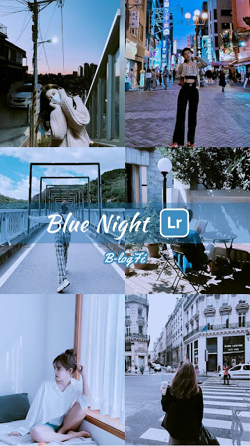 lightroom preset blue