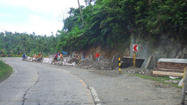 unending highway repairs and constructions between Mahaplag and ABuyog Leyte AH26