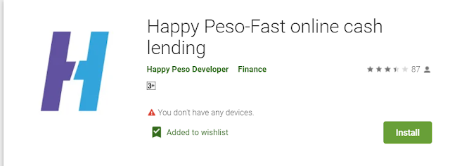 Happy Peso - Fast Online Cash Lending (Online Lending App)
