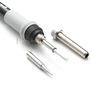 Focus on the area of professional instruments best soldering iron with ceramic Heater Adjustable Temperature tips set hown-store