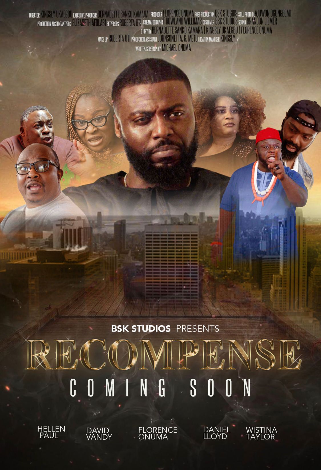 Recompense: Blockbuster movie starring Helen Paul, Daniel Lloyd and others to hit cinema nationwide