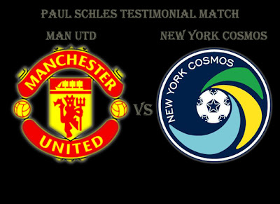 Paul Schles Testimonial Man Utd vs New York Cosmo