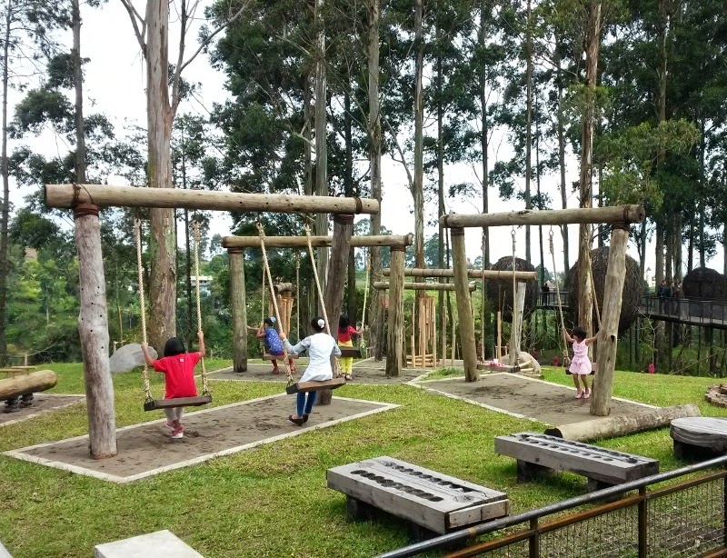  Tempat  Liburan Baru di  Bandung  Dusun Bambu  Yoshiewafa