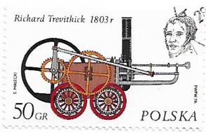 Selo Locomotiva de Richard Trevithick