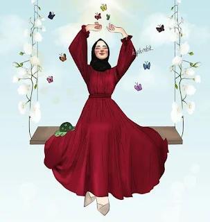رمزيات بنات,رمزيات بنات محجبات, بنات محجبات كرتون, اجمل خلفيات بنات كرتون, صور, رمزيات, 