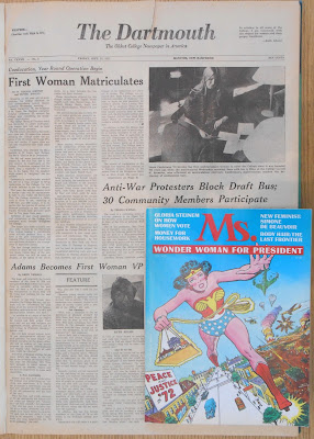First issue of Ms set on September 1972 issue of The Dartmouth