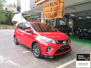 Perodua Myvi 1.5 Advance (A) - Red