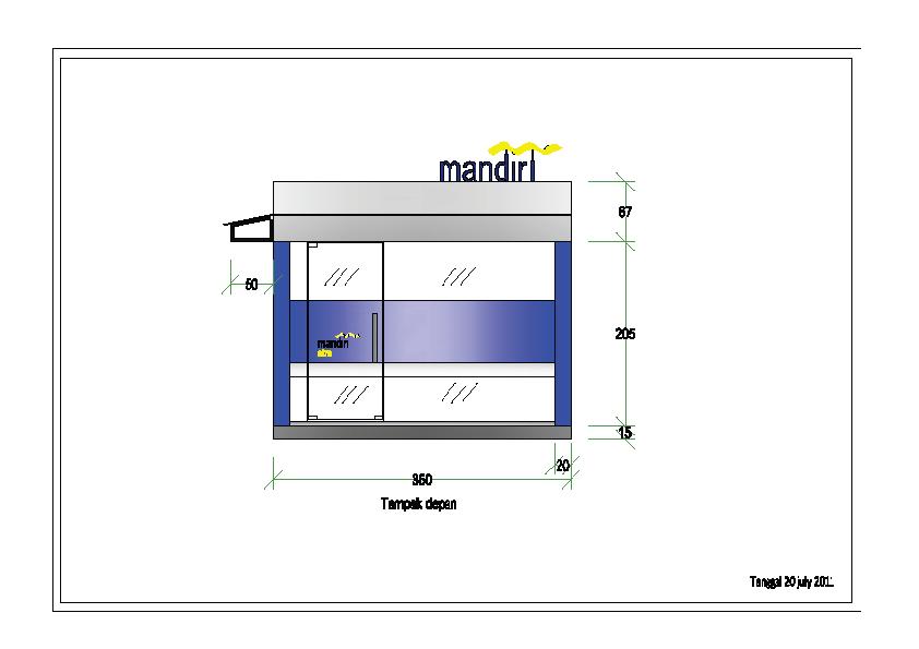 Bengkel Las Baja Karya Gambar  ATM Mandiri  terbaru