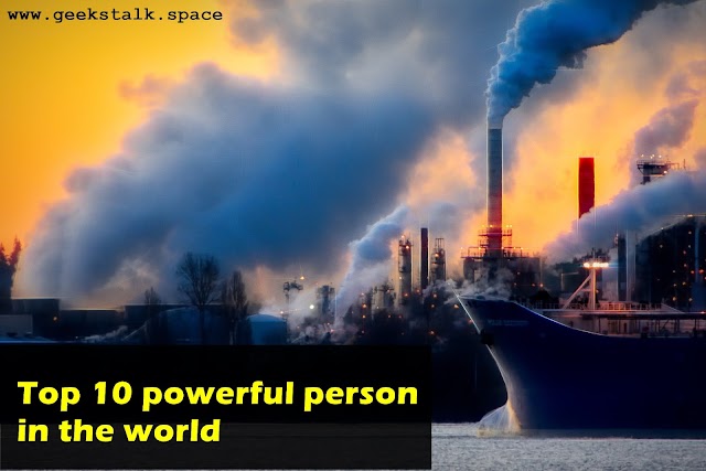 Top 10 powerful person in the world