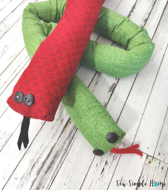 stuffed snake pattern