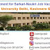 AUD Delhi Faculty Vacancy Recruitment 2024