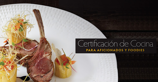 Certificación de cocina para Aficionados y Foodies