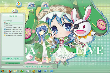 [Win7 Theme] Date A Live V18 - Yoshino