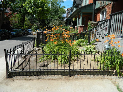 Leslieville Front Yard Garden Summer Cleanup After by Paul Jung Gardening Services--a Toronto Gardening Company