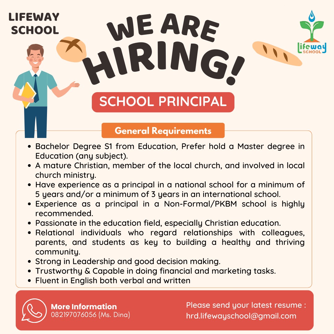 Loker Sleman Terbaru di Lifeway School