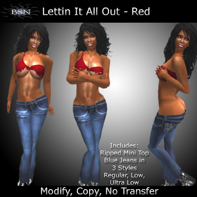 BSN Lettin It All Out - Red