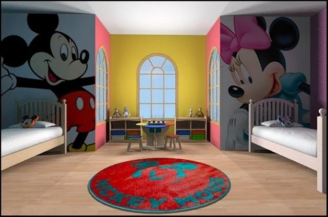 Cute Minnie Mouse Bedroom Decor Ideas for Kids