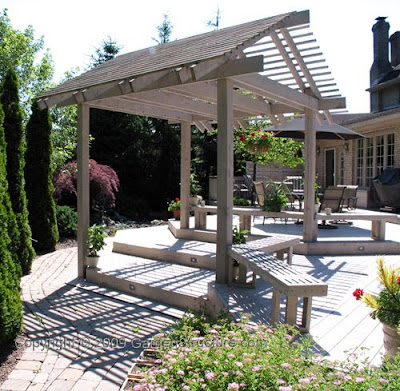 Decks Landscape Design Pergolas