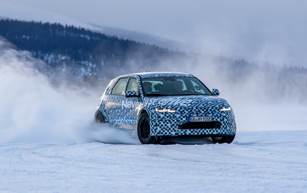 Ioniq 5 N prototype conquers extreme arctic environment