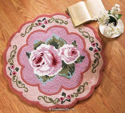 Floral Small Area Rug