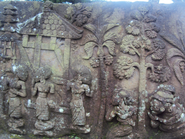 Candi Sukuh peninggalan sejarah di kota karangayar