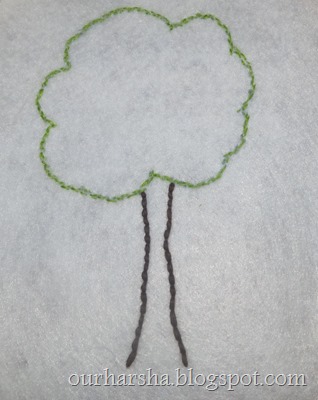 Apple Tree-Hand Embroidery (1)