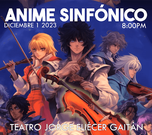 Concierto ANIMÉ SINFÓNICO - ORQUESTAL OPENINGS | Teatro Jorge Eliécer Gaitán