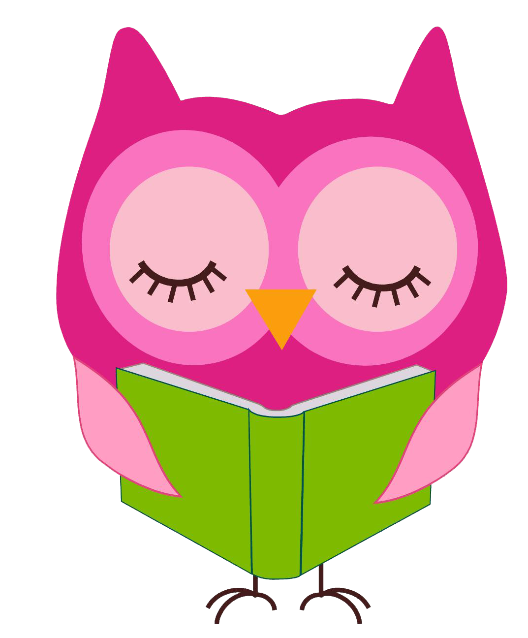 Teaching Aids: Cute Pink Owls - Kickstory.net