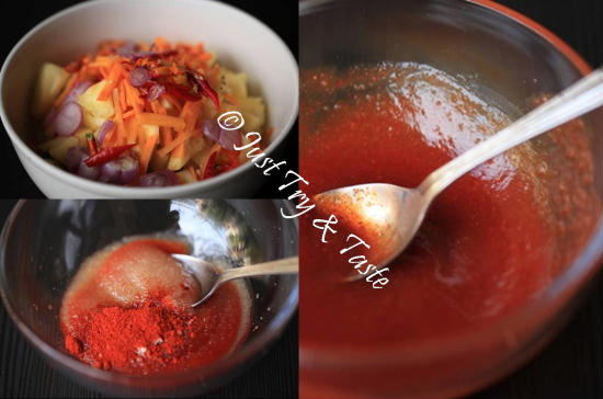 Resep Acar Merah Nanas, Ketimun & Wortel | Just Try & Taste