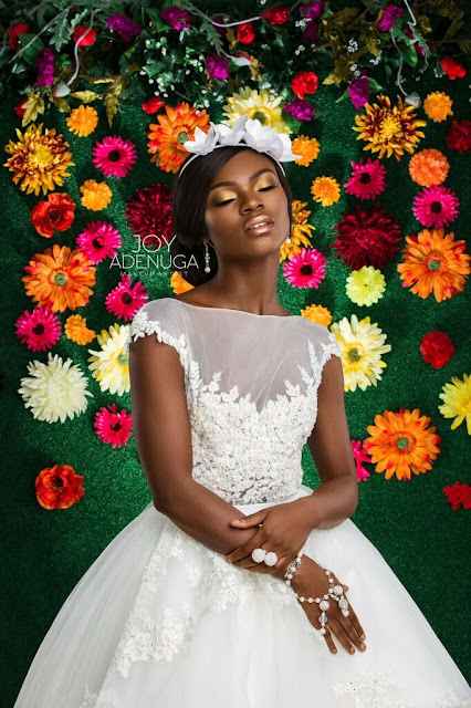 OC Fashion & Style: Floral Explosion! Makeup by Joy Adenuga