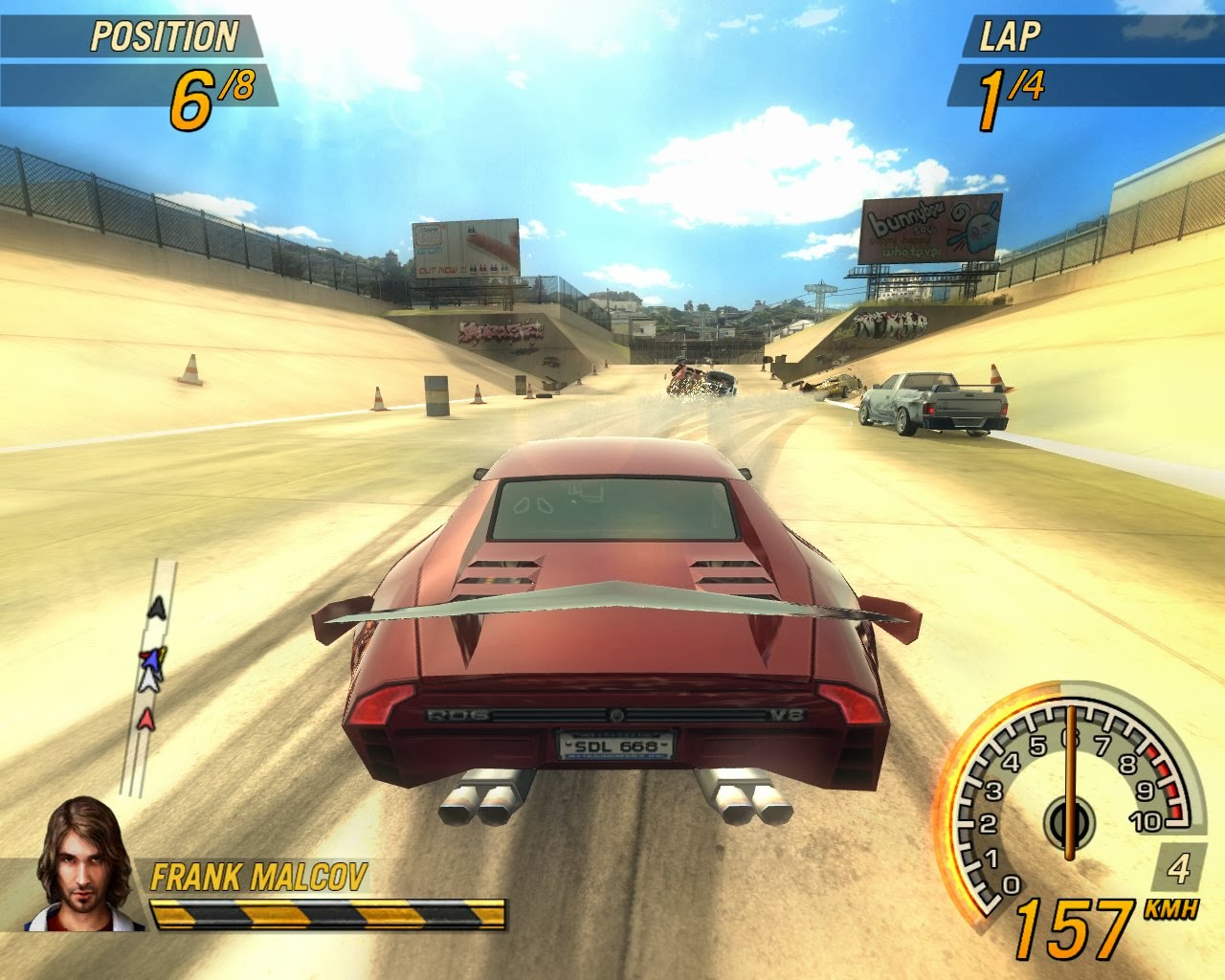 Game FlatOut 2 for PC Info it8