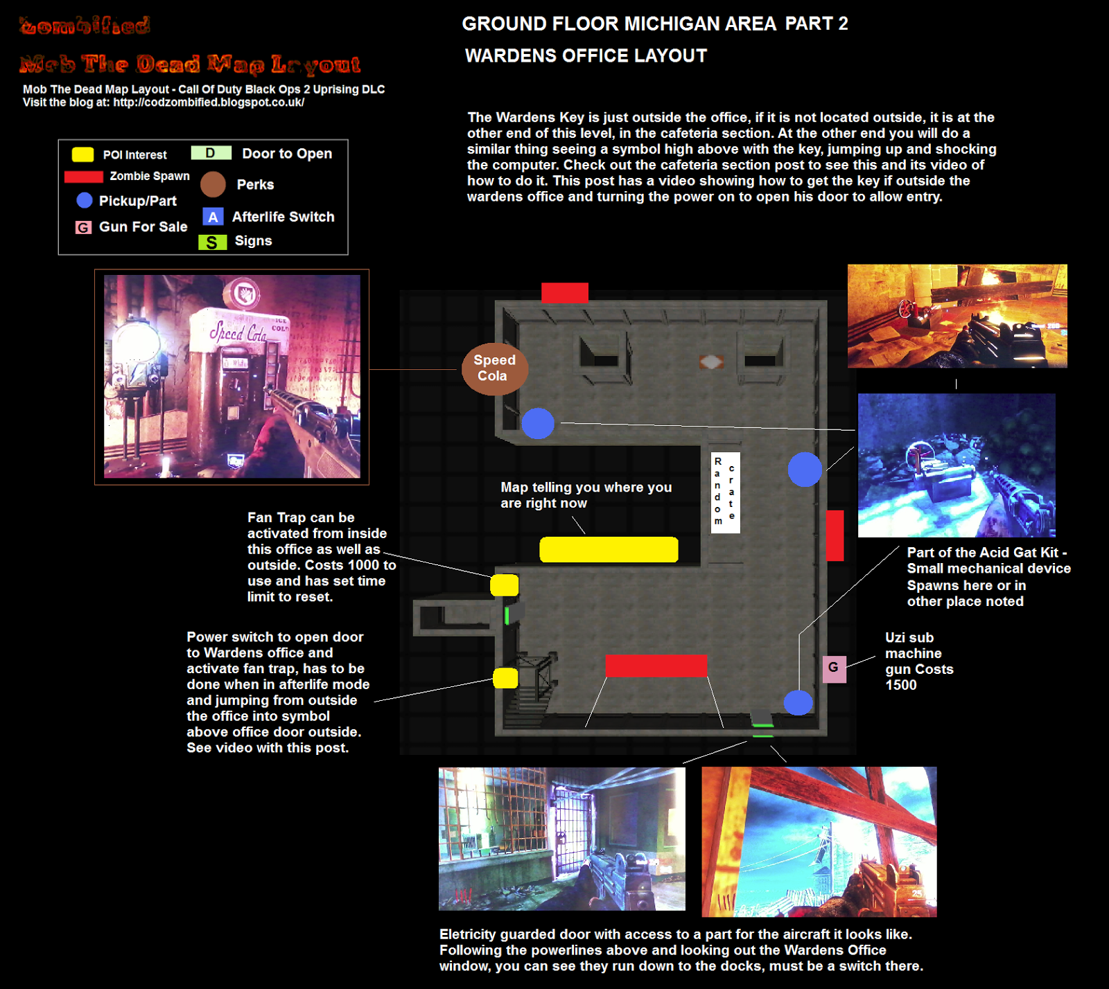 Zombified Call Of Duty Zombie Map Layouts Secrets Easter Eggs And Walkthrough Guides Mob Of The Dead Map Layout Michigan Area Floor Layout Black Ops 2 Uprising Dlc