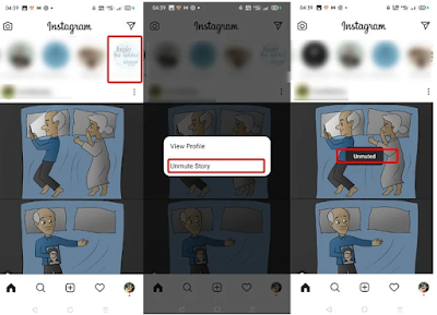 Cara Mute dan Unmute Story IG Instagram Pada Akun Tertentu