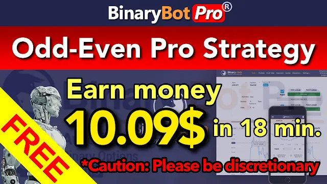Odd-Even Pro Strategy | Binary Bot Pro