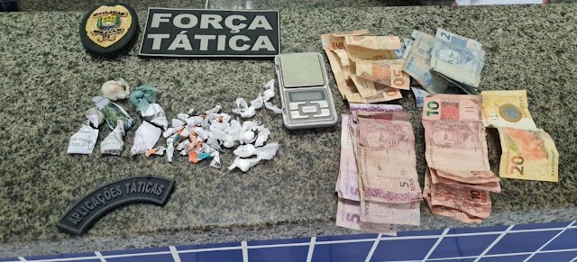 Polícia cumpre mandado da justiça, prende suspeitos e apreende drogas no bairro Santa Isabel