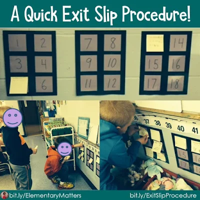 Looking for a quick way to assess what the children are reading? This post suggests a very simple exit slip procedure using post its!