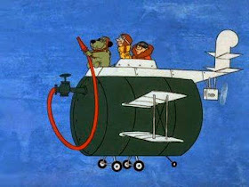 Gambar Dastardly And Muttley In Their Flying Machines