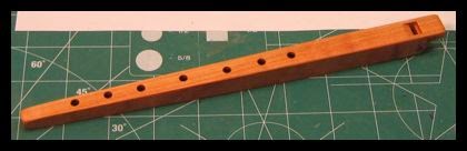 Scrollsaw Workshop: James Eckert Wooden Flute Plans.