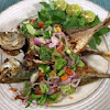 Santapan Lezat, Ikan Goreng Salsa Bawang Merah + Petai