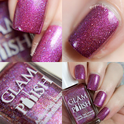 Glam Polish Frankly Scarlet, I don't give a Glam │ A Fan Group Custom Shade