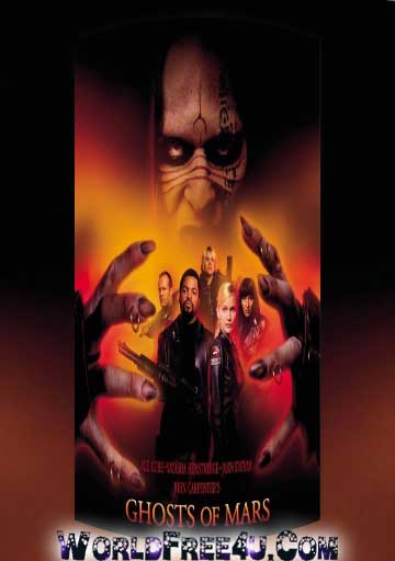 Poster Of Ghosts of Mars (2001) In Hindi English Dual Audio 300MB Compressed Small Size Pc Movie Free Download Only At worldfree4u.com