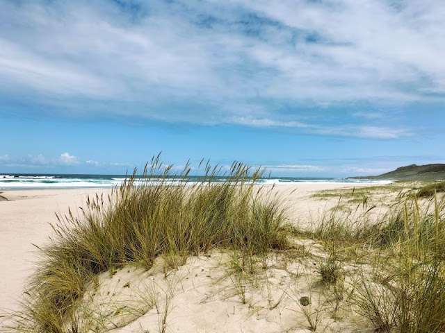 dune spiaggia Traba Galizia
